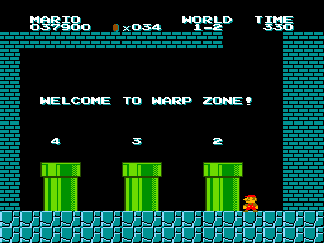 Vs. Super Mario Bros. (set SM4-4 E) Screenthot 2